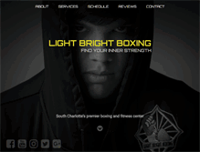 Tablet Screenshot of lightbrightboxing.com